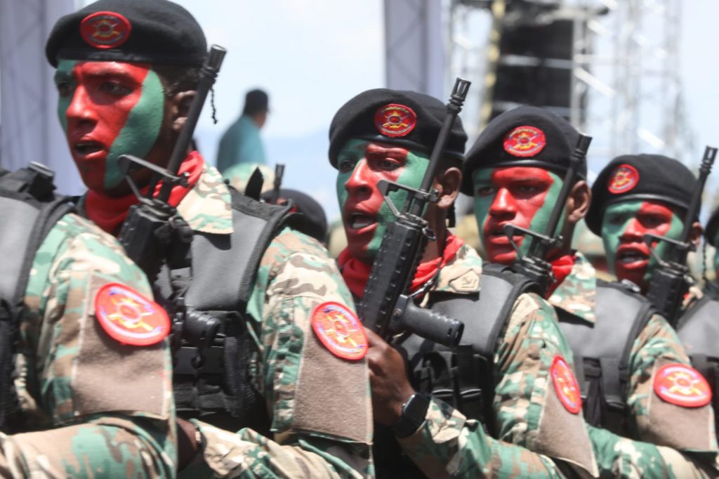 Con diversos actos y un vistoso desfile cívico-militar Fuerzas Armadas celebran el 179 Aniversario de la Batalla del 30 Marzo 12