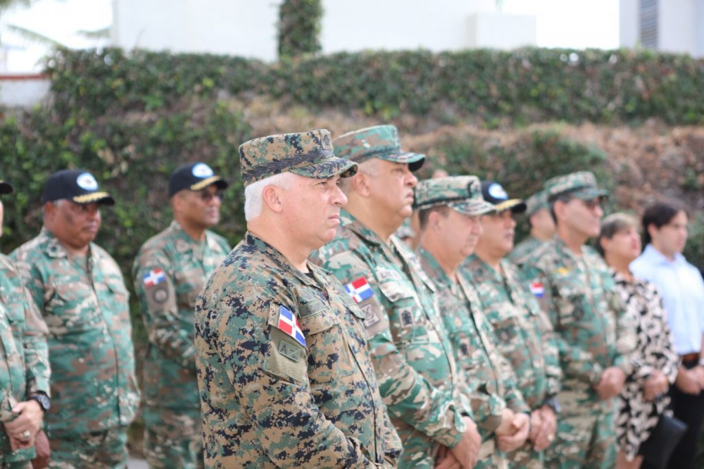 Homenaje al mayor general Rafael Mélido Marte Hoffiz EN Inauguran con su nombre edificio del Comando Conjunto Metropolitano FF.AA. 2