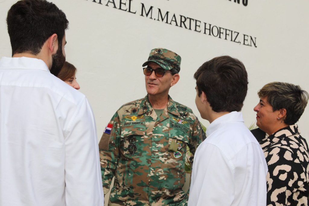 Homenaje al mayor general Rafael Mélido Marte Hoffiz EN Inauguran con su nombre edificio del Comando Conjunto Metropolitano FF.AA. 3