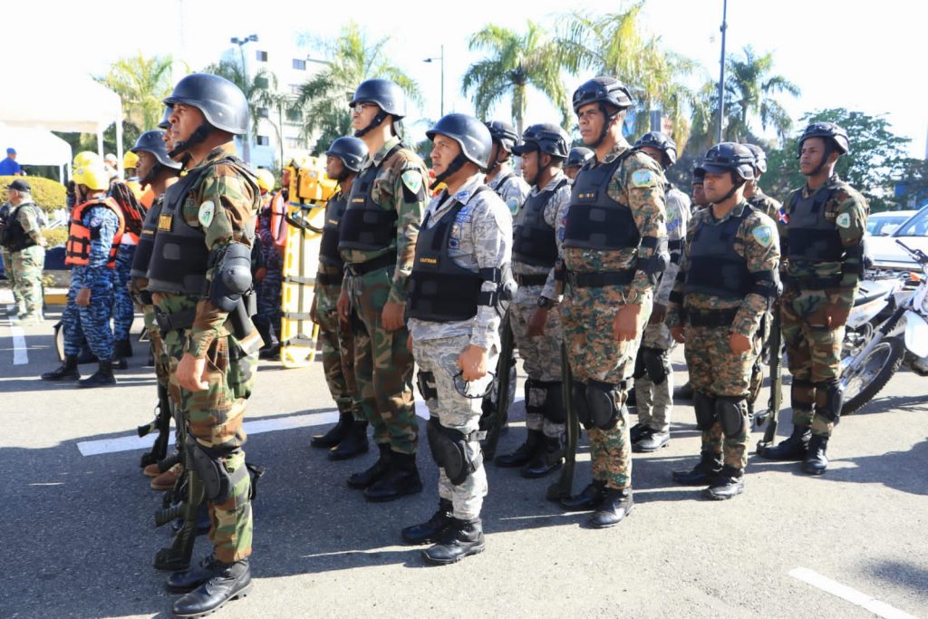 El patrullaje preventivo fue reforzado con miles de agentes procedentes de las distintas áreas, con el apoyo de las Fuerzas Armadas 7