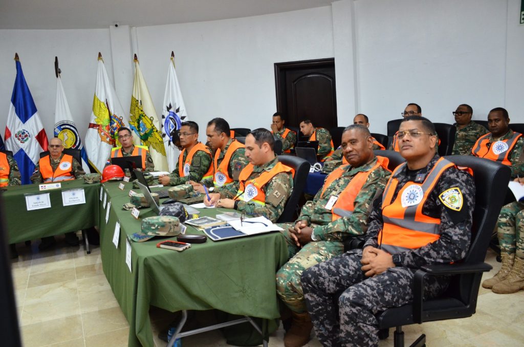 Conferencia de Fuerzas Armadas Centroamericanas inicia en RD ejercicio de puesto de mando virtual 2