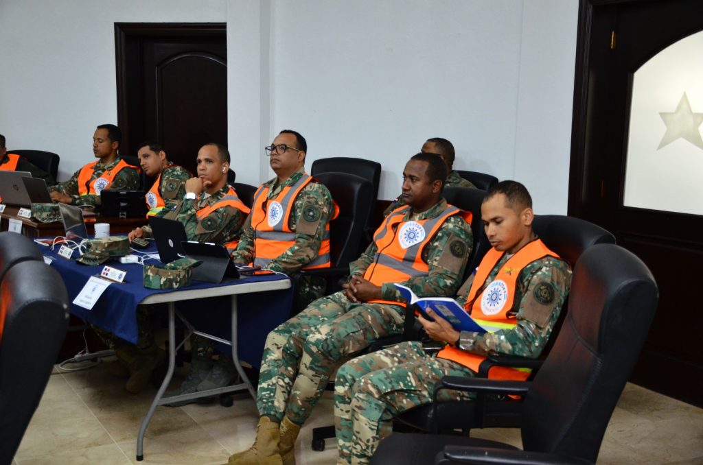 Conferencia de Fuerzas Armadas Centroamericanas inicia en RD ejercicio de puesto de mando virtual 3