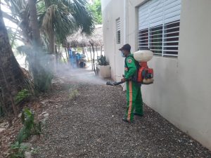 FF.AA. realiza operativo contra el dengue en el sur del país 4