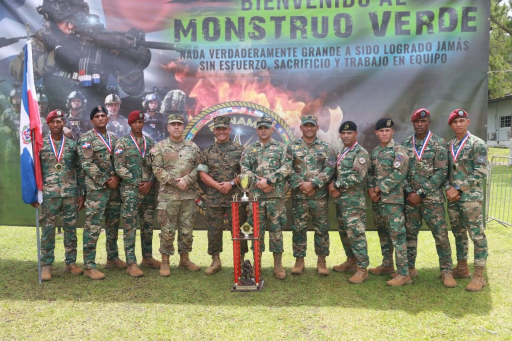FF AA dominicanas ganan 2do. Lugar en Pruebas Físicas Competencia “Fuerzas Comando 2024” 1