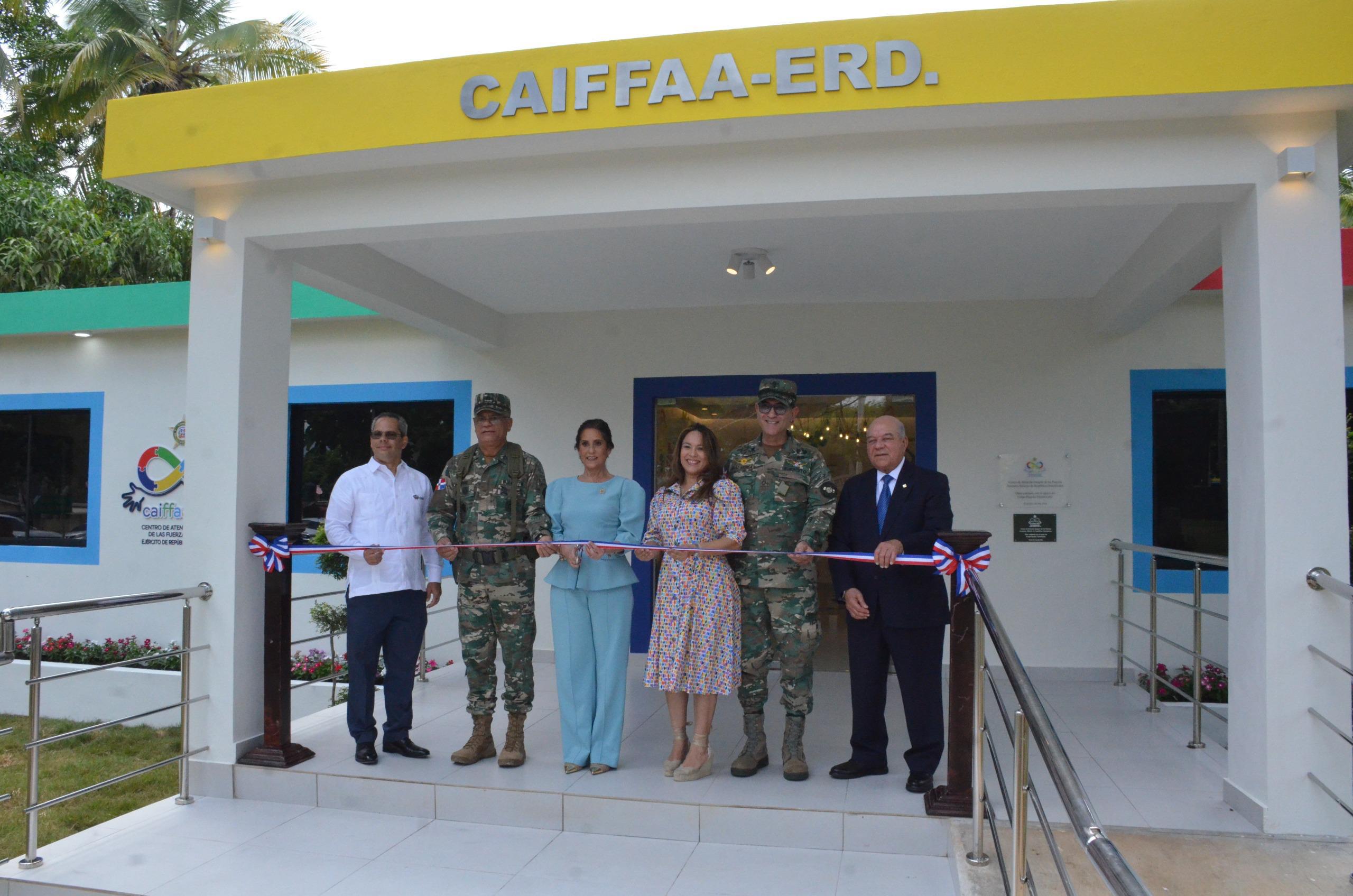 MIDE, ADEOFA y Ejército Inauguran sede en el CAIFFAA en Campamento militar 16 de Agosto del ERD 2