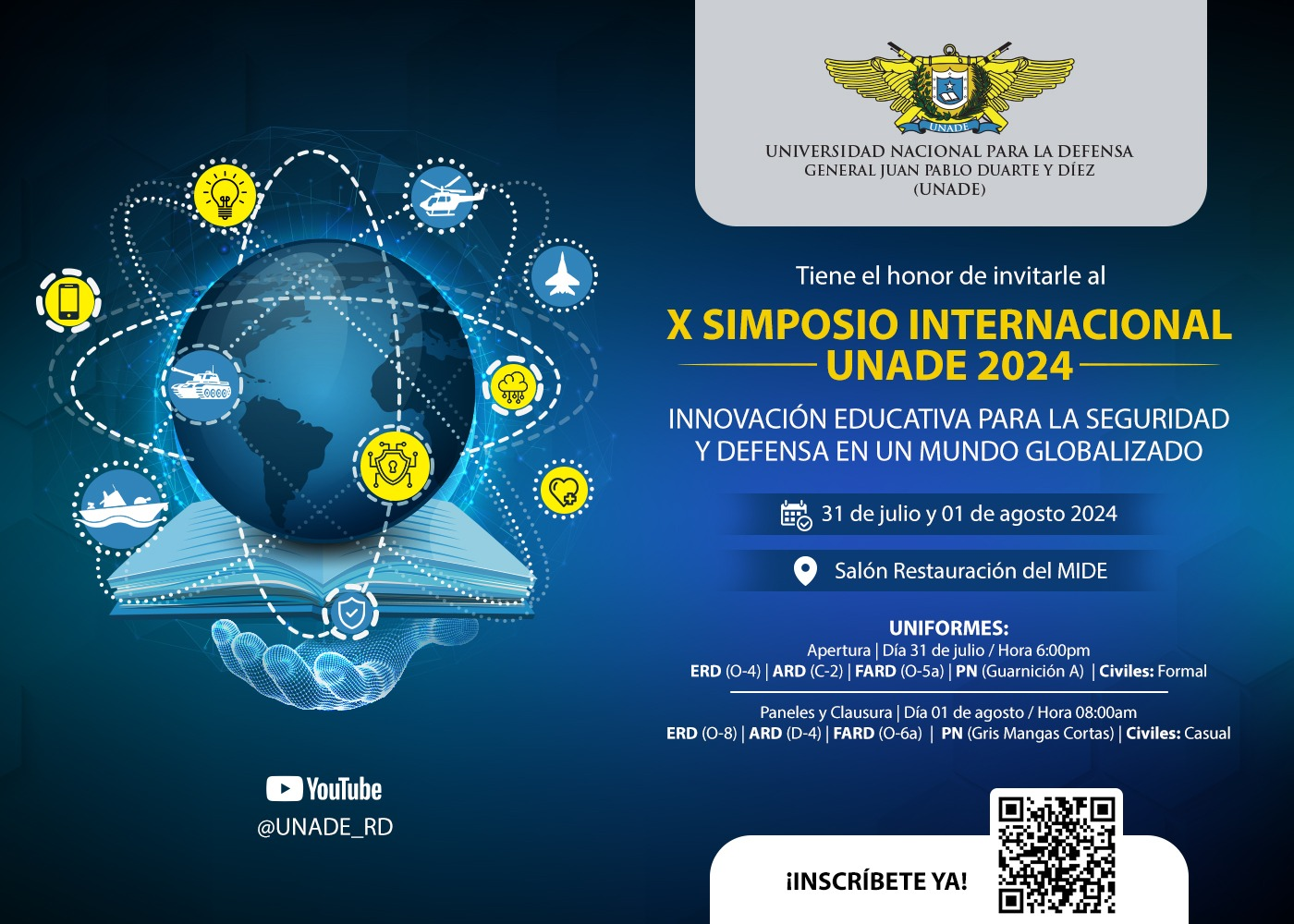 UNADE inaugura este miércoles Simposio Internacional sobre Innovación Educativa 1