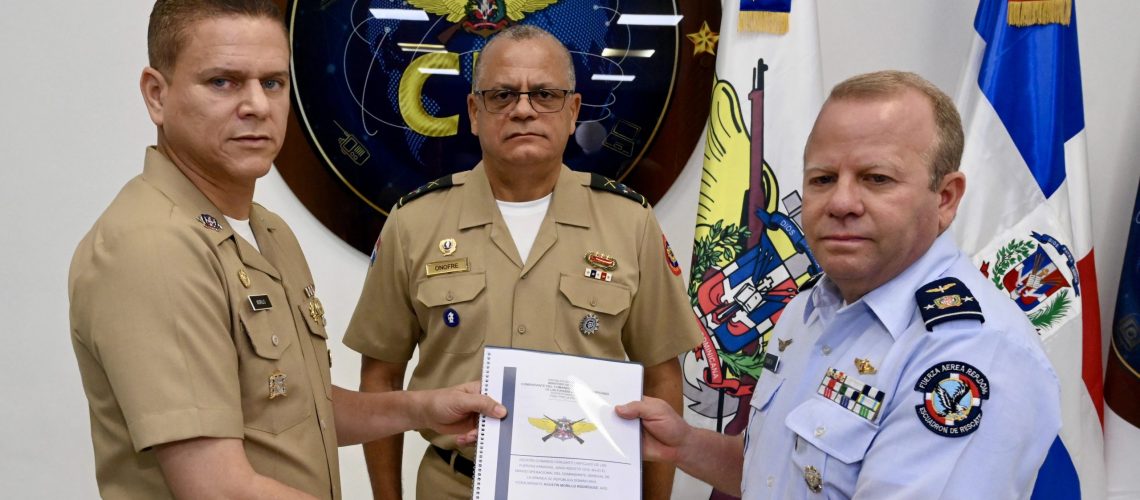 Acto de traspaso de mando del Comando Conjunto Unificado de las Fuerzas Armadas