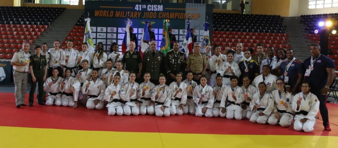 Atletas militares dominicanos conquistan siete medallas en 41 Mundial de Judo 3