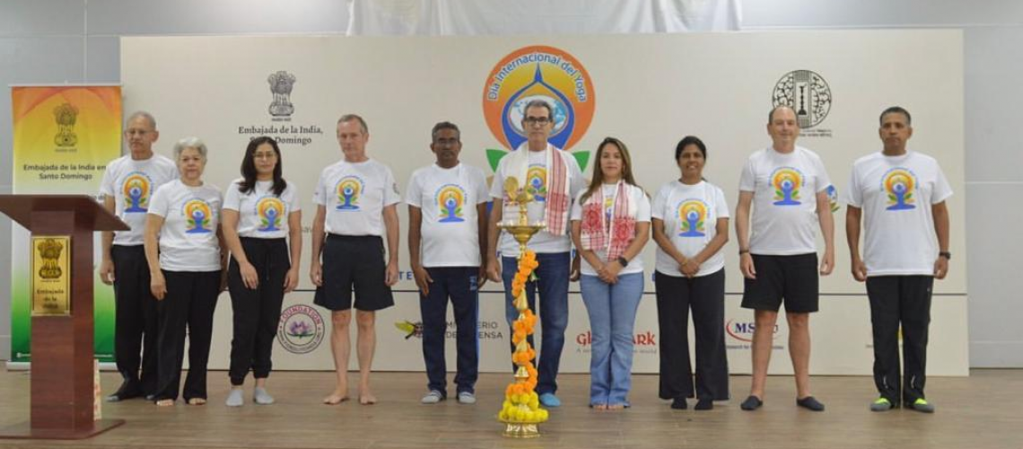 Embajada de la India celebran El “Día Internacional del Yoga 2023” 1