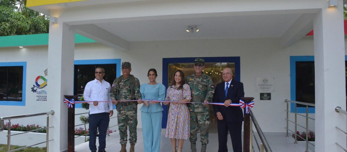 MIDE, ADEOFA y Ejército Inauguran sede en el CAIFFAA en Campamento militar 16 de Agosto del ERD 2