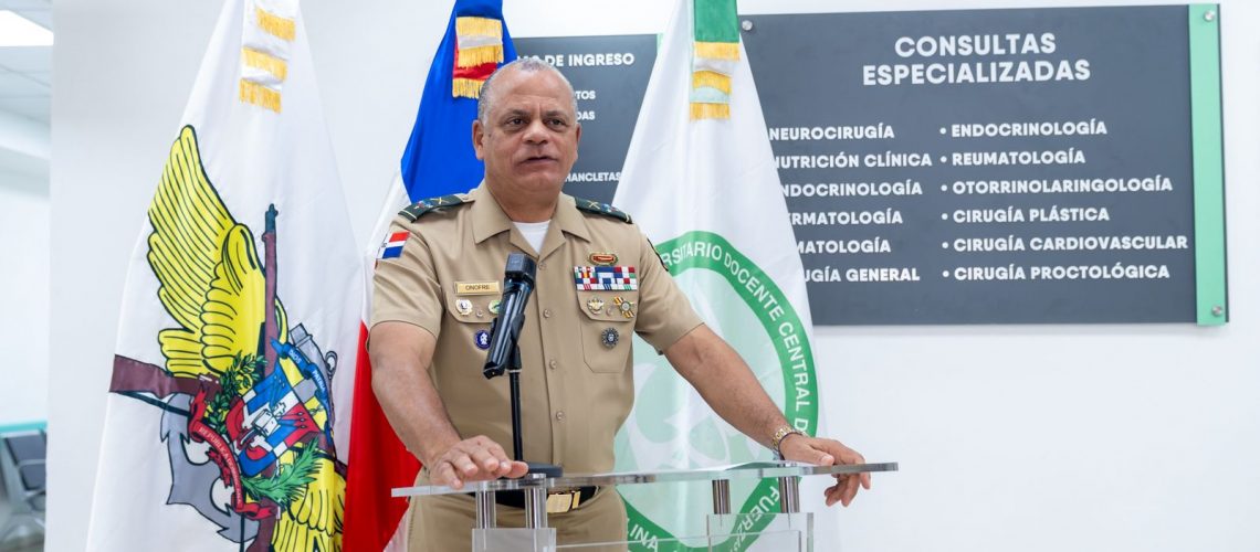 Ministro de defensa encabeza inauguración de modernas áreas médicas en el hospital central de las fuerzas armadas 4